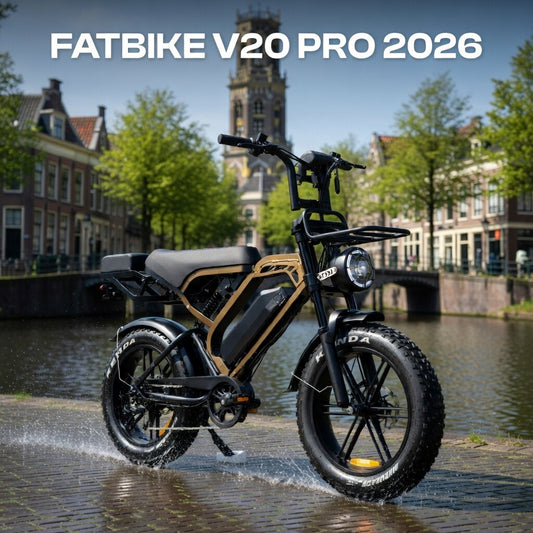 (KONINGS KORTING) Fatbike V20 PRO 2026 - Premium Performance, Ongekende Controle